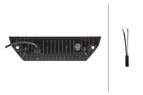 Hella Work Lamp - Fms Prime - Black 12-24V 1GB 996 098-011