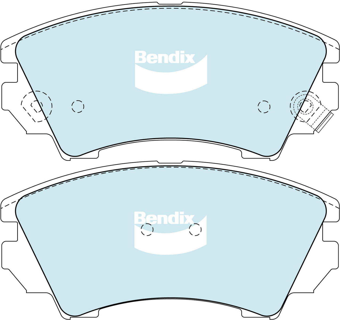 Bendix General Ct Brake Pads DB1925 GCT