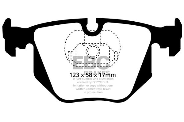 EBC Brake Pad Set DP61118