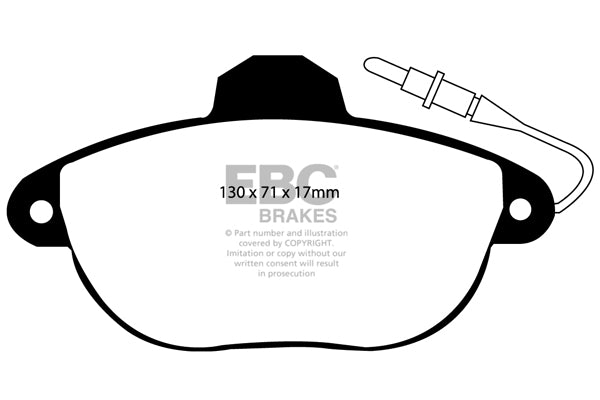 EBC Ultimax Oe Replacement Brake Pad Set DP1077