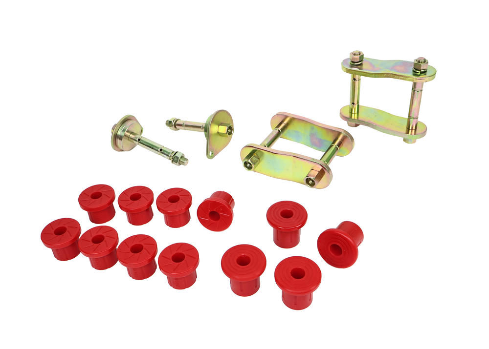 Nolathane Leaf Spring - Bushing and Greaseable Shackle/Pin Kit NEK37