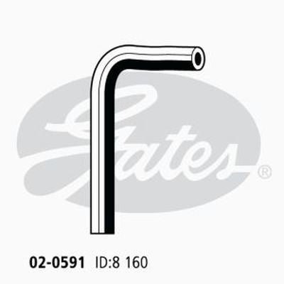 Gates Radiator Hose 02-0591