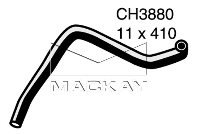 Mackay Bypass Heater Hose CH3880
