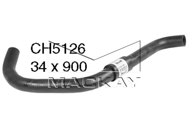 Mackay Top Radiator Hose CH5126