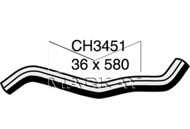 Mackay Top Radiator Hose CH3451