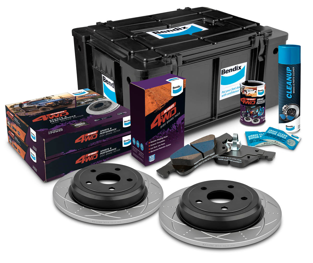 Bendix Ultimate 4x4 Brake Upgrade Kit U4WD-BUK76