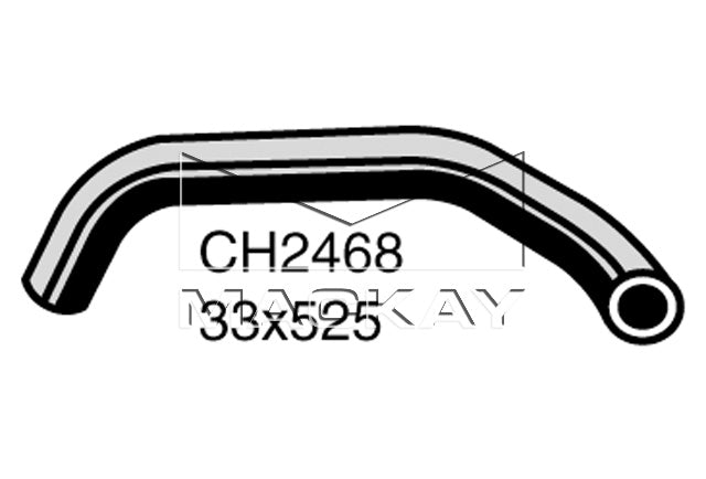 Mackay Bottom Radiator Hose CH2468