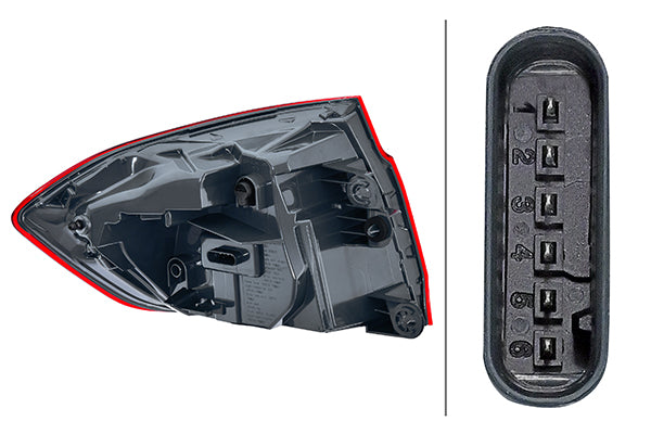 Hella Combination Rear Light 2SD 012 147-321