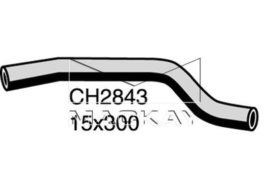Mackay Heater Hose CH2843