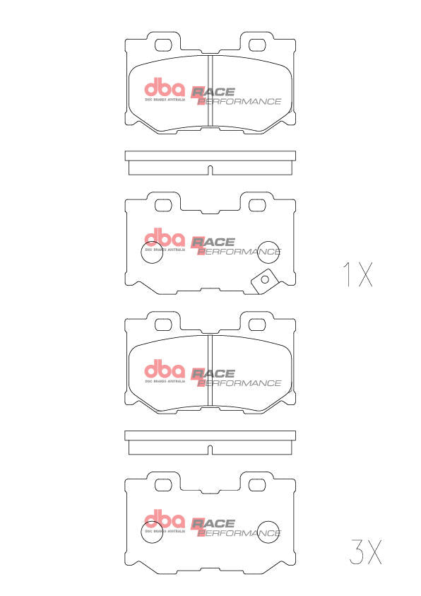DBA Race Performance Brake Pad Set DB2401RP