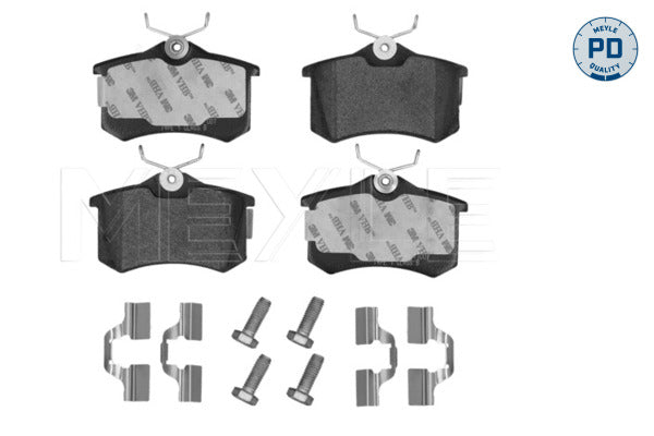 MEYLE Brake Pad Set 025 209 6117/PD