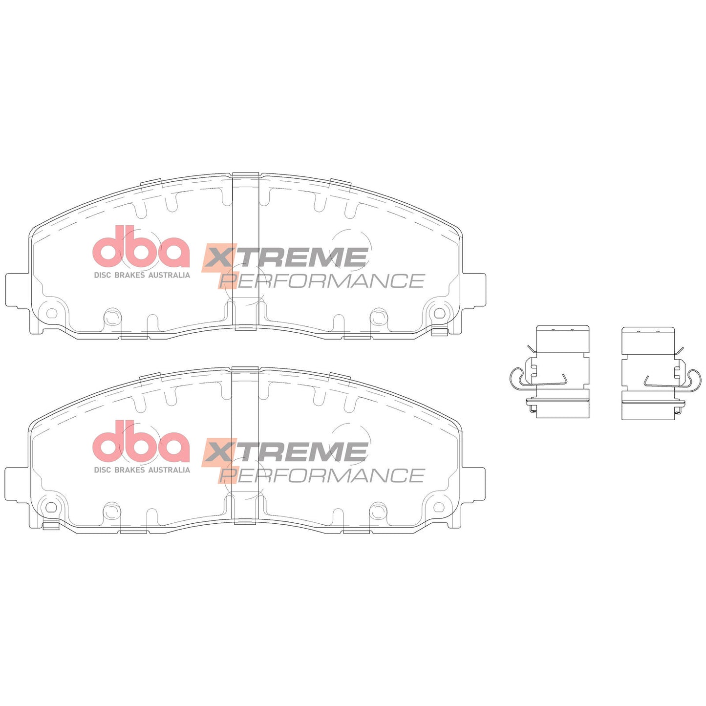 DBA Xtreme Performance Brake Pad Set DB15038XP