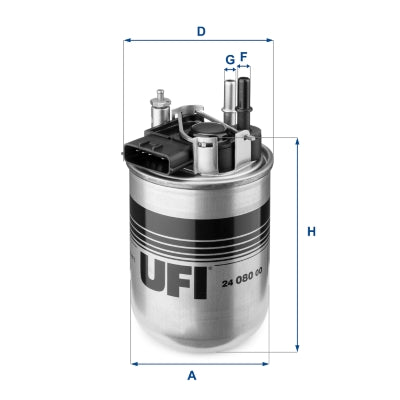 UFI Filters Fuel Filter 24.080.00
