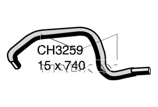 Mackay Heater Hose CH3259