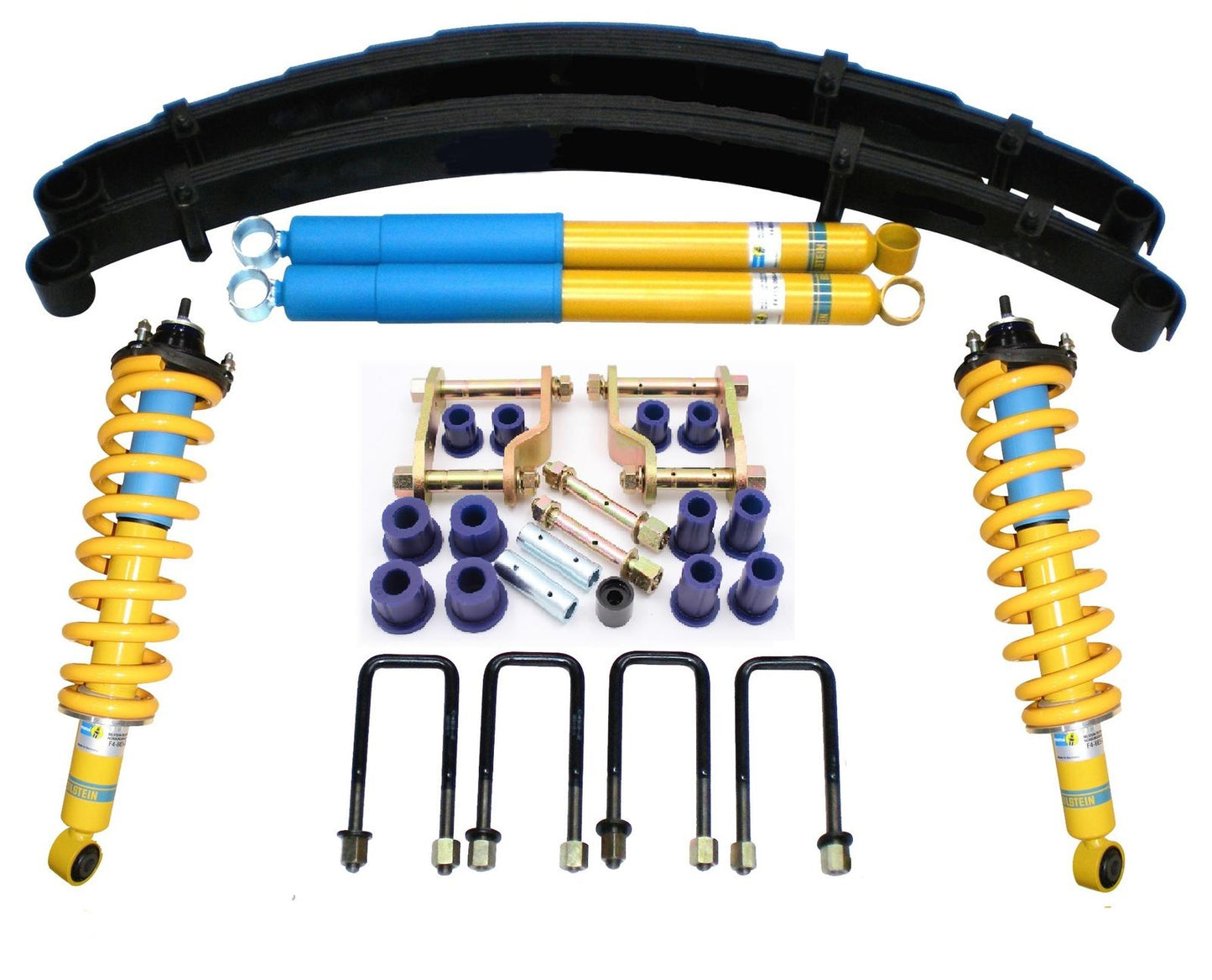 Bilstein 4WD 4x4 ReadyStrut Suspension Lift Kit fits Nissan Navara D40 2005-2015 NAV-006R