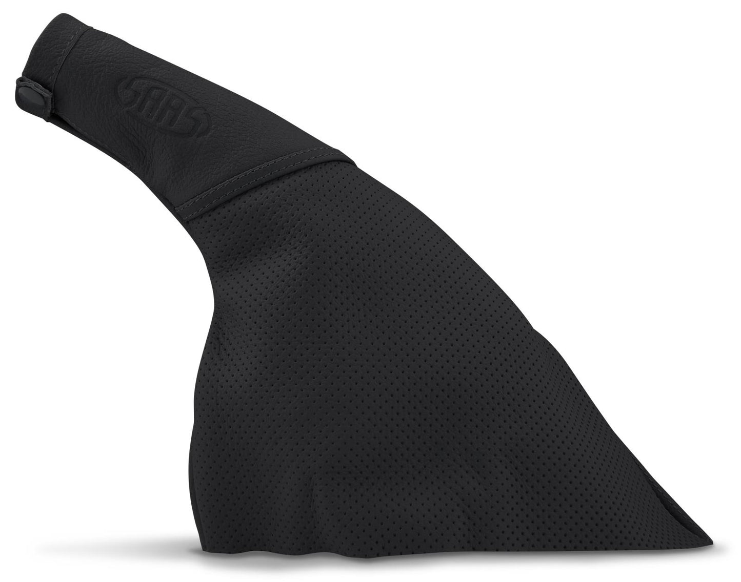 SAAS Handbrake Lever Cover Blk Leather 22300B