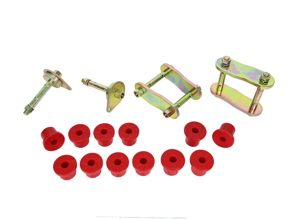 Nolathane Leaf Spring - Bushing and Greaseable Shackle/Pin Kit NEK37