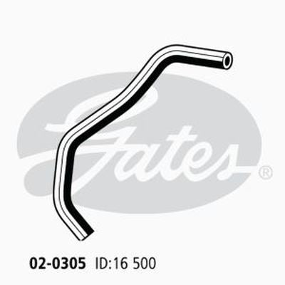 Gates Radiator Hose 02-0305