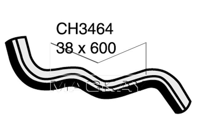Mackay Top Radiator Hose CH3464