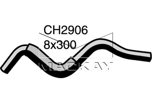 Mackay Bypass Heater Hose CH2906