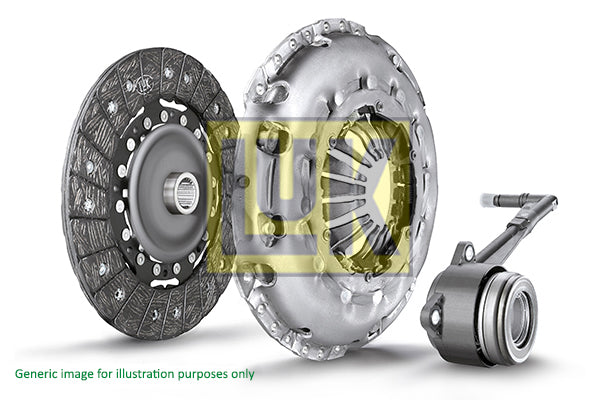 LuK RepSet Pro Clutch Kit With Concentric Slave Cylinder 623 3151 34