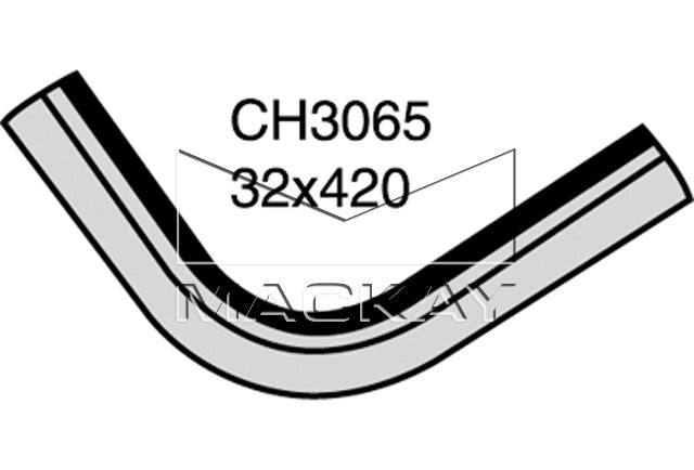 Mackay Top Radiator Hose CH3065