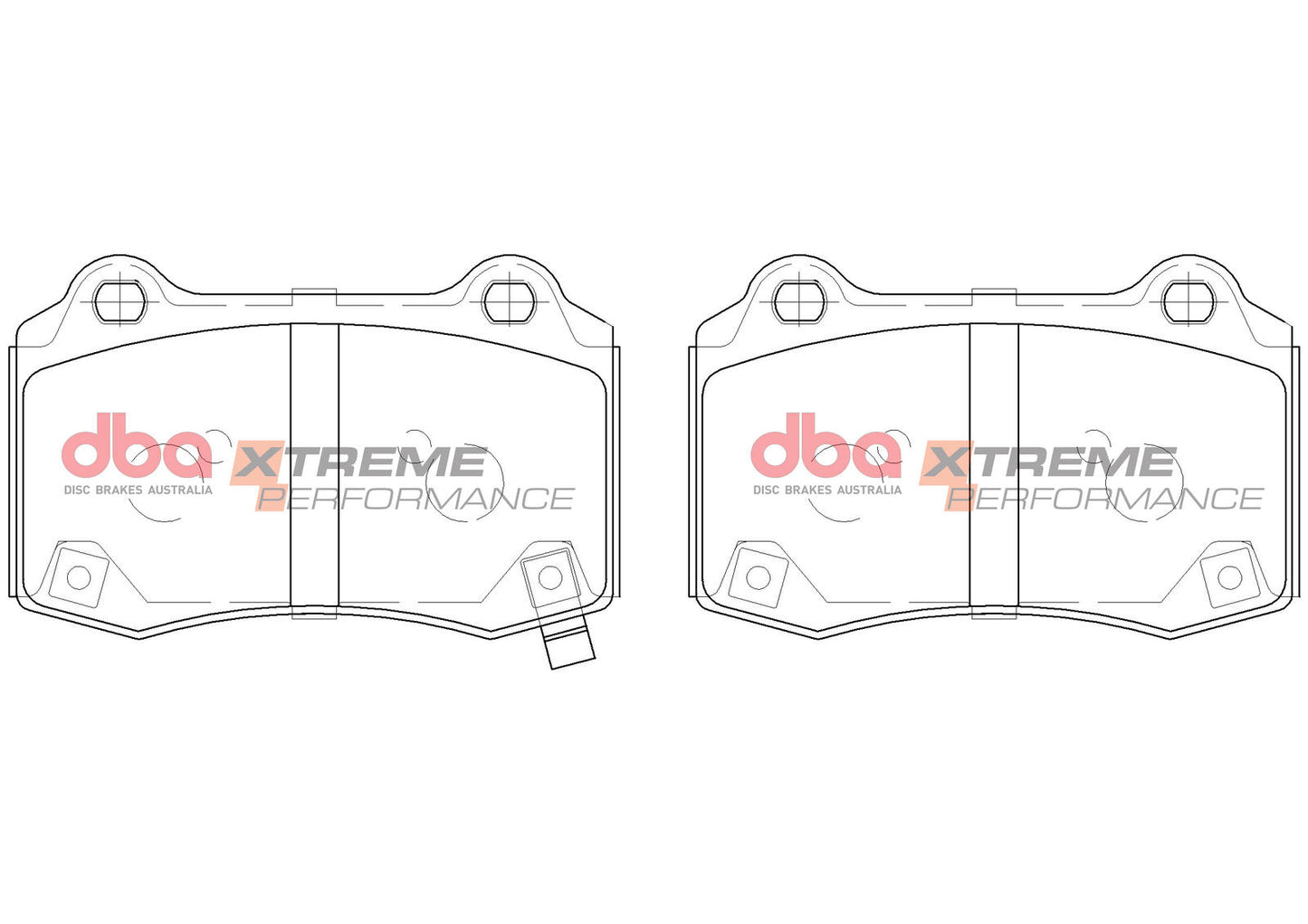 DBA Xtreme Performance Brake Pad Set DB15041XP
