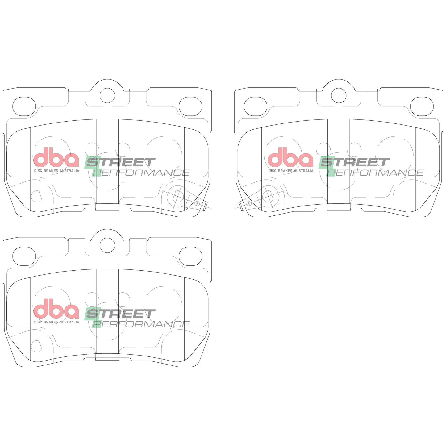 DBA SP Performance Brake Pad Set DB1854SP