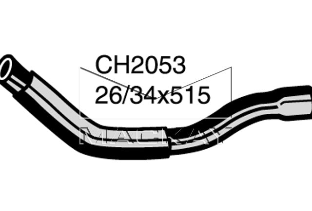 Mackay Top Radiator Hose CH2053