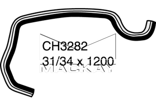 Mackay Top Radiator Hose CH3282