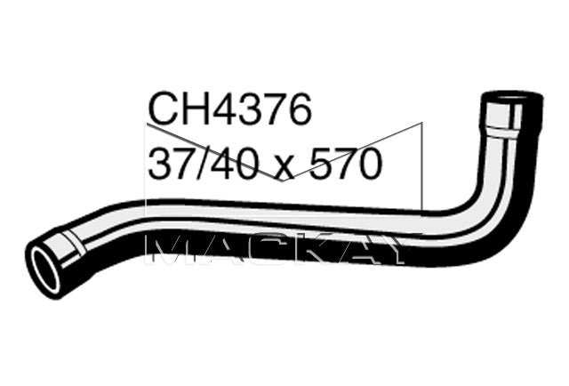 Mackay Bottom Radiator Hose CH4376