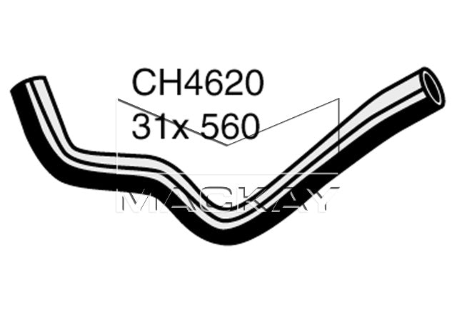 Mackay Top Radiator Hose CH4620