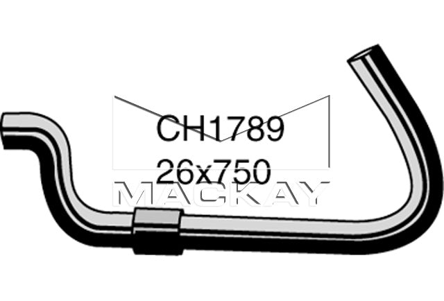 Mackay Top Radiator Hose CH1789