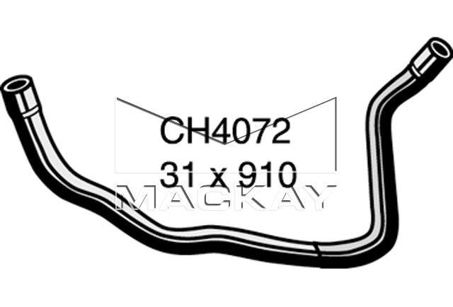 Mackay Bottom Radiator Hose CH4072