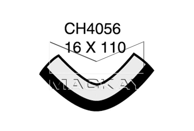 Mackay Bypass Heater Hose CH4056
