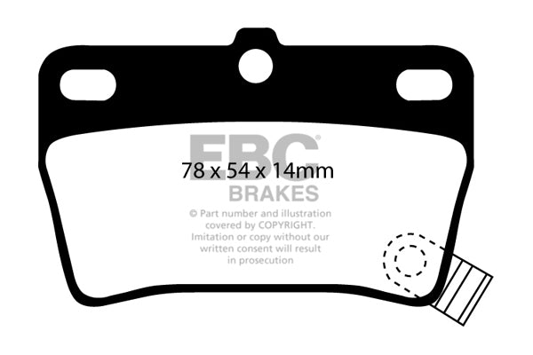 EBC Brake Pad Set DP61403