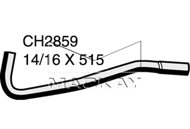Mackay Heater Hose CH2859