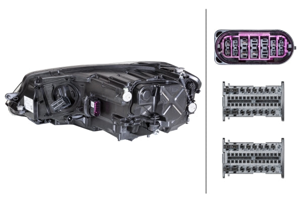 Hella Headlight 1ZX 013 924-241