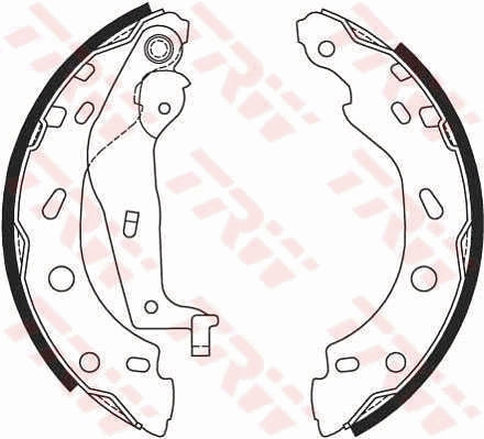 TRW Brake Shoe GS8685