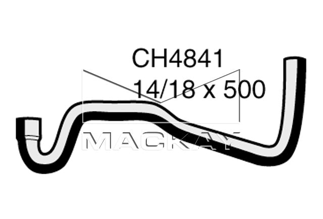 Mackay Oil Hose (Vacuum Hose) CH4841