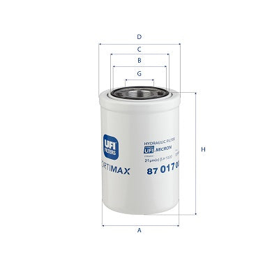 UFI Filters Fuel Filter 24.112.00