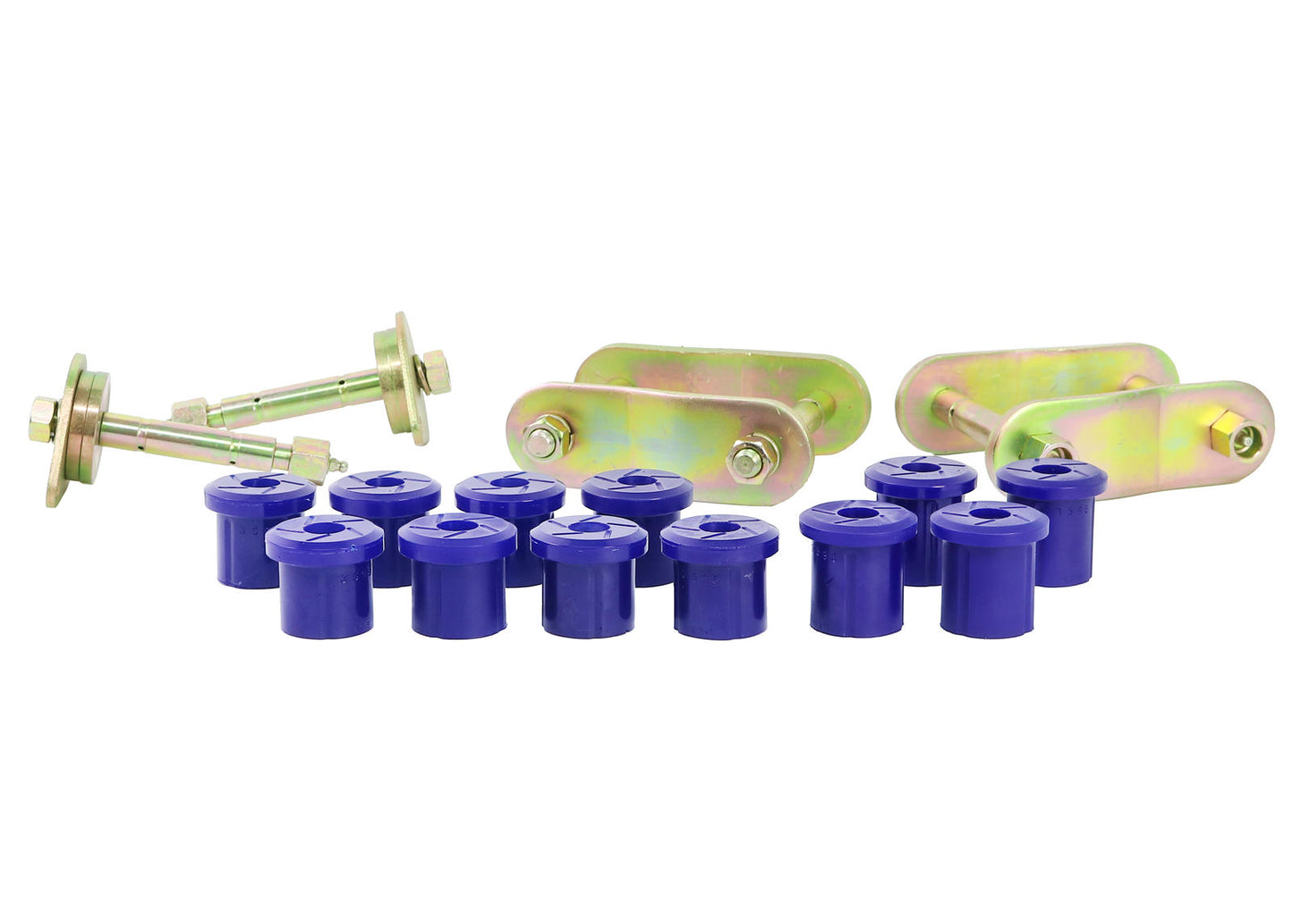 SuperPro Rear Greasable Shackle And Bushing Kit Fits Toyota KIT193SK