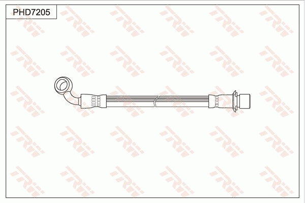 TRW Brake Hose PHD7205