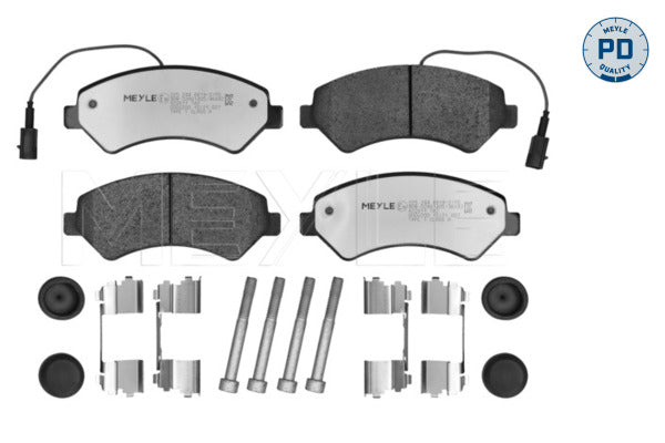 MEYLE Brake Pad Set 025 244 6619-2/PD