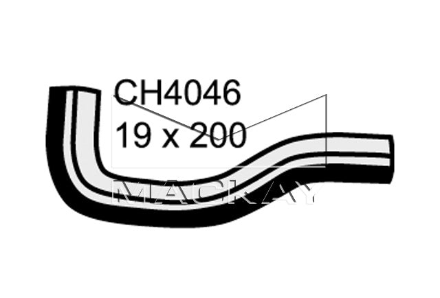 Mackay Heater Hose CH4046