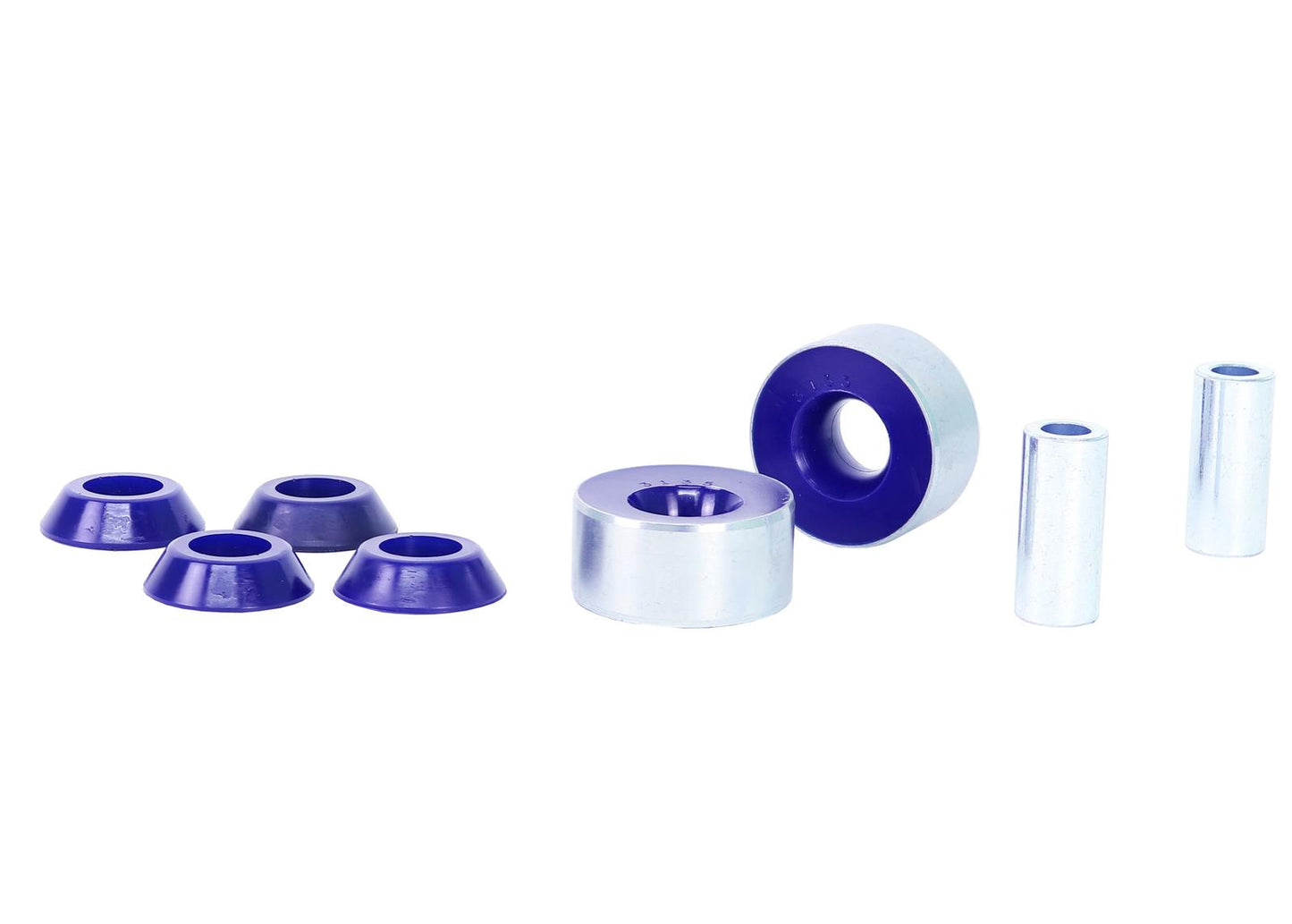 SuperPro Front Control Arm Lower-Inner Rear Bush Kit Double Offset Fits Hyundai Kia SPF3135K