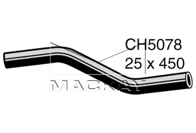 Mackay Heater Hose CH5078