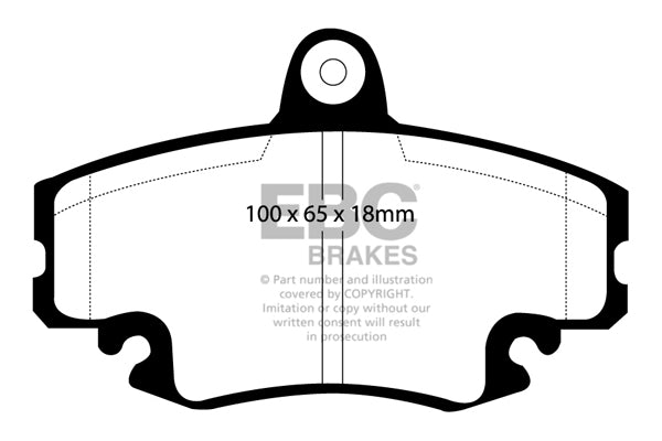 EBC Renault Clio/Megane Front Pads DP2959