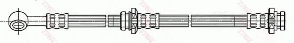 TRW Brake Hose PHD497