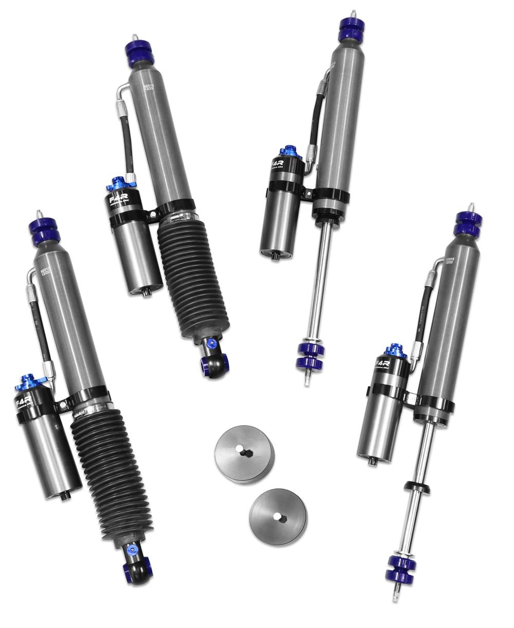 Formula 4x4 3 Inch to 4 Inch Adjustable Formula 4x4 Shock Absorber Kit to suit Toyota LandCruiser 80 Series 1990-1997 & 105 Series 1998-2007